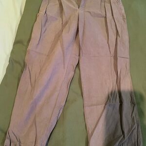 Women’s Casual Cotton Pants in grey
